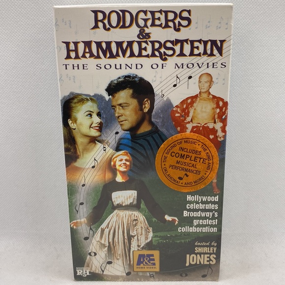 Rodgers & Hammerstein The Sound of Movies VHS Musical Broadway Factory Sealed - Picture 9 of 11